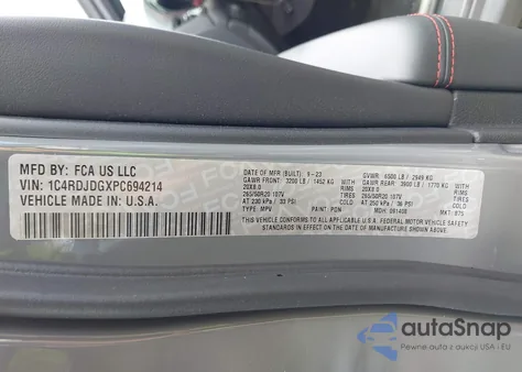 2023 Dodge Durango Gt Premium Awd from USA, damaged, VIN 1C4RDJDGXPC694214